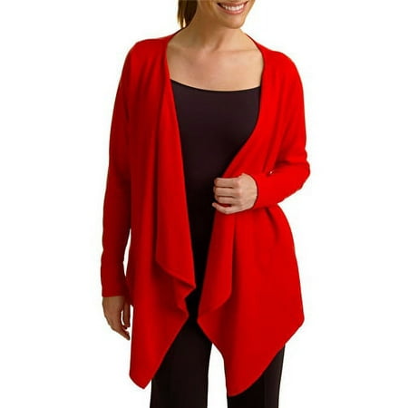 z.b.d. design - Women's Organic Cotton-Faux Cashmere Wrap Sweater