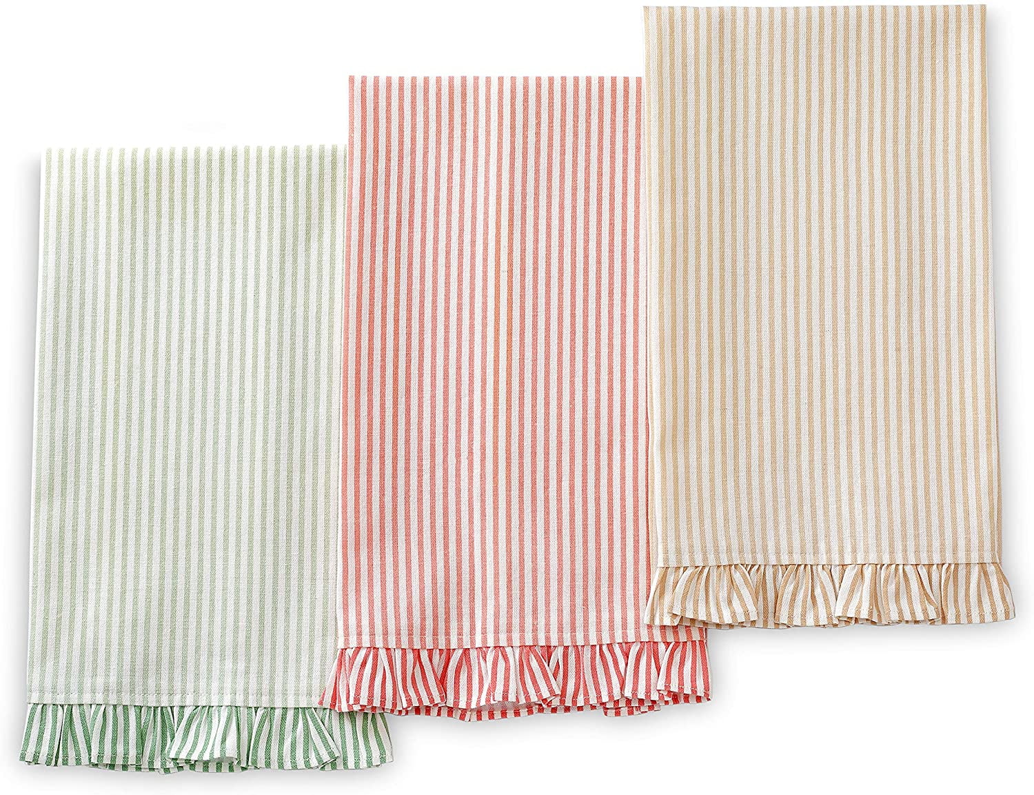 Folkulture Dish Towels or Tea Towels, Modern Hanging Kitchen Towels or