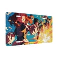thumbnail image 2 of Anime My Hero Academia License Plate Cover Aluminum Novelty Vanity Tag Protection License Plate Tag Sign Decorative For Various Car Truck Models, 2 of 8