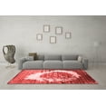 thumbnail image 3 of Ahgly Company Indoor Rectangle Abstract Red Contemporary Area Rugs, 2' x 3', 3 of 4