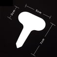 thumbnail image 1 of WREESH T-Type Plant Labels Plastic Plant Tags Nursery Garden Labels, 1 of 3
