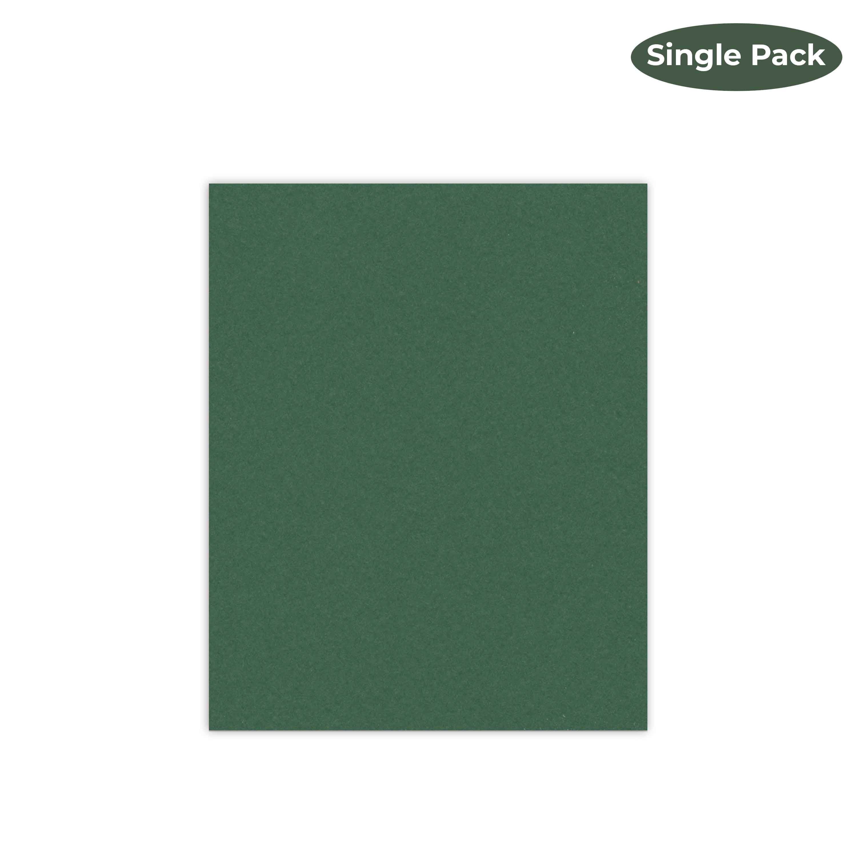 Hunter Green Acid Free 16x20 Backing Board Uncut Photo Mat Board