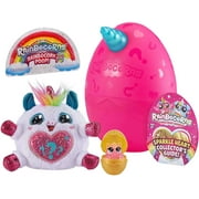 Rainbocorns Series 1 Unicorn Mystery Slow Rise Plush (Blue Horn)