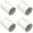 White 4PCS, variant on Inflatable Patch Stickers Kit For Pools Toys Large Holes Fix Stickers For Outdoor ,Sticker Solution For Inflatable Swimming Rings And Pools Durable Fixing