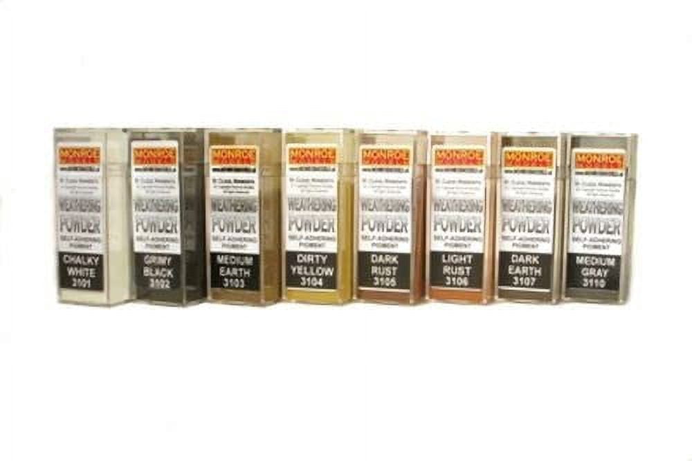 Monroe Models Weathering Powder 8 Pack