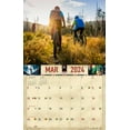 2024 Mountain Biking Wall Calendar 16Month XLarge Size 14x22, Best