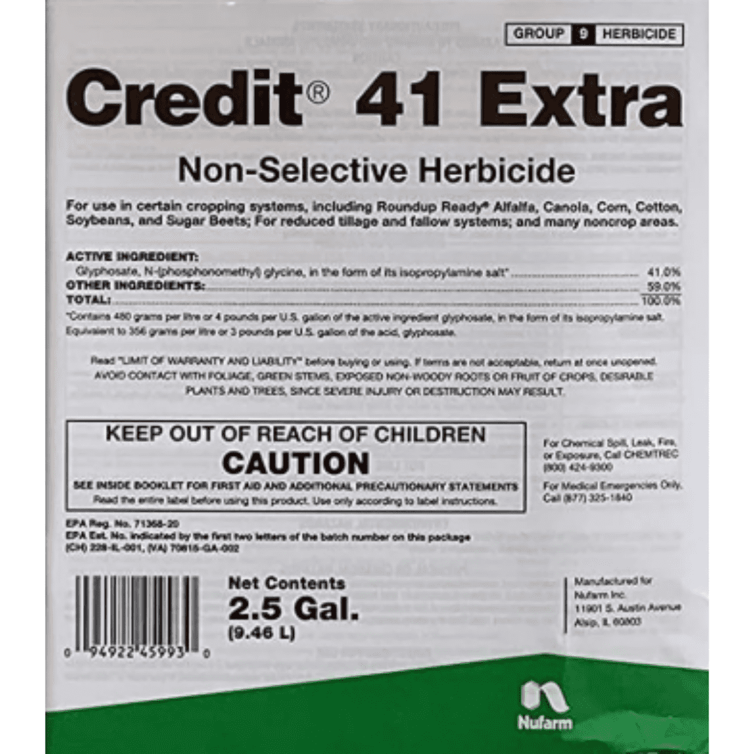 Credit 41 Extra Herbicide 2.5 gallons