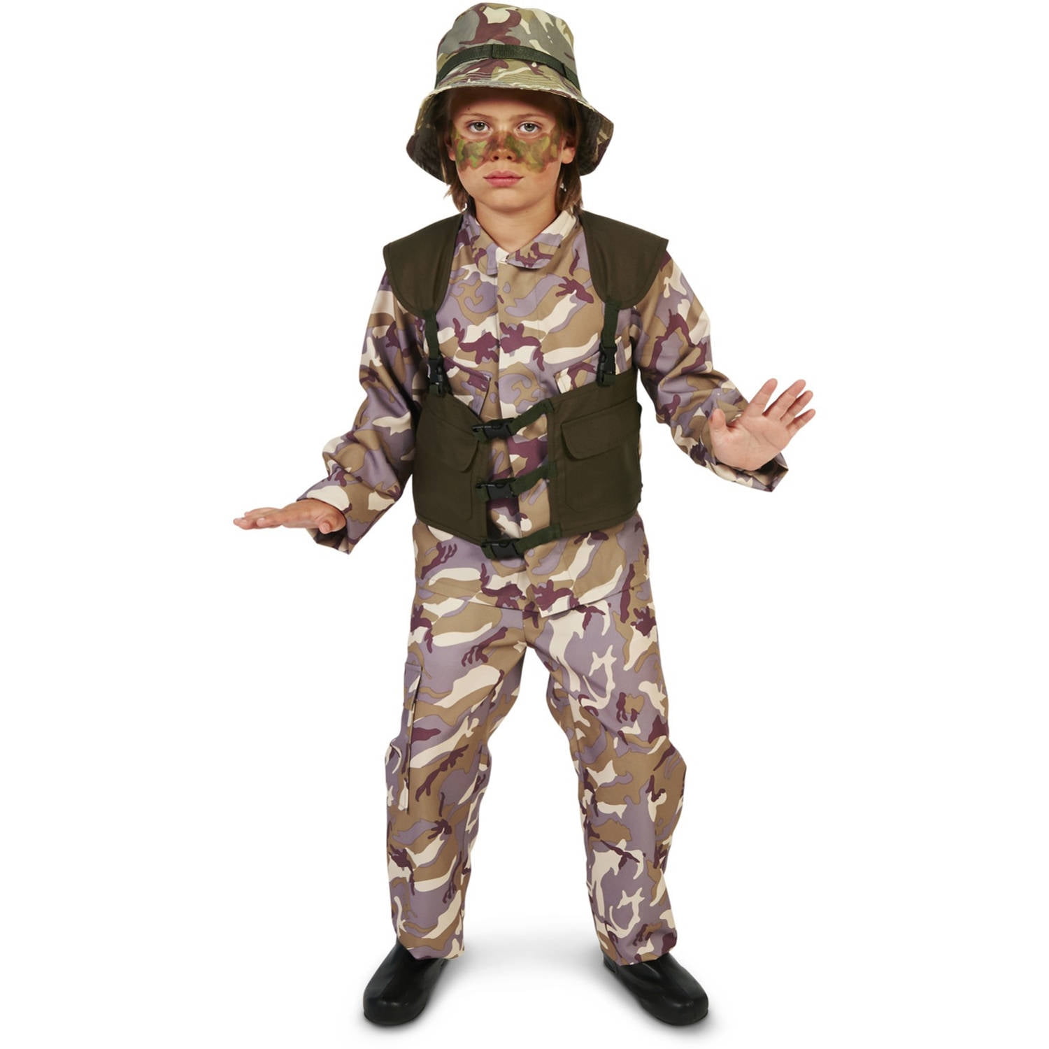 Army Delta Force with Hat Child Halloween Costume - Walmart.com
