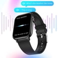 thumbnail image 2 of Injueey Relojes inteligentes Bluetooth para mujer, resistentes al agua IP67, relojes inteligentes para mujer, relojes para hombre. Relojes inteligentes rosa, 2 of 6