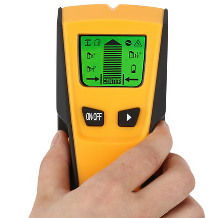 Floureon TH-210 3 in 1 Backlight Stud Metal AC Live Wire Finder Electronic Stud Wall Finder Detector Scanner,