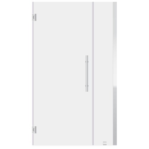 Ultra-E 72" Frameless Clear Glass Shower Door with Chrome Finish