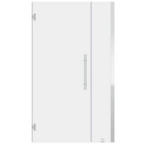 LessCare Ultra-E 53'' x 72'' Hinged Frameless Shower Door