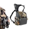 thumbnail image 4 of Jiibva Binocular Harness Chest Pack Adjustable Large Capacity Bino Case With Rain Cover Hunting Chest Pack For Hunting Hiking Shooting, 4 of 7
