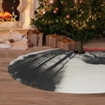 thumbnail image 6 of Pofeuu Double Exposure Cat Forest Print Christmas Tree Skirt, Merry Christmas Skirt Xmas Tree Ornaments for Xmas Holiday Party Decorations-48", 6 of 7
