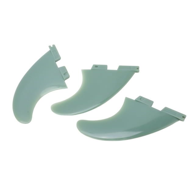 Truster Fin, Desgaste Surfboard de Surf Afina Directividad 3 Diseño de Aleta Verde Para Surf