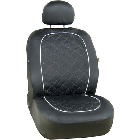 Bell Foose Quilted Suede Seat Cover, Black