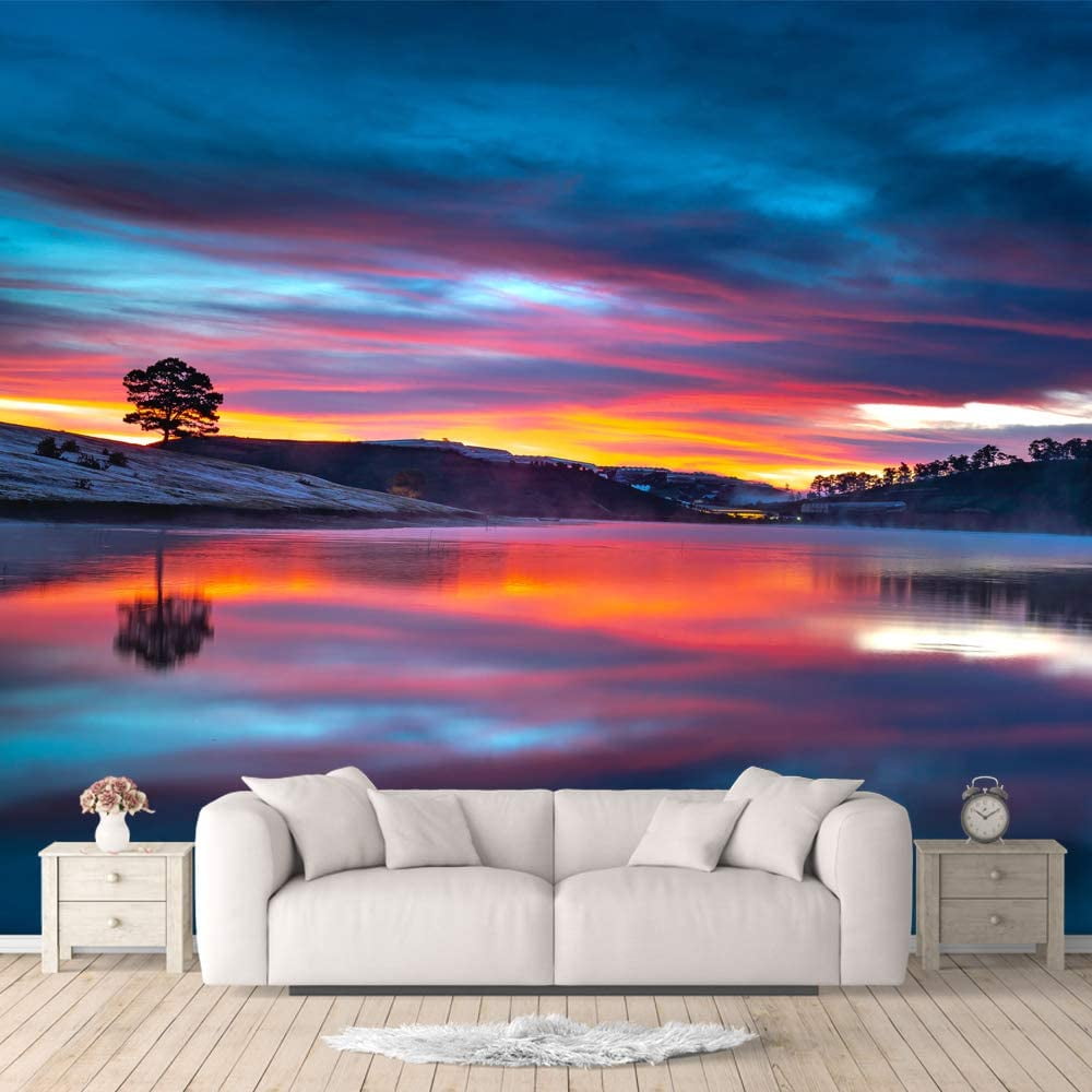 IDEA4WALL Wall  Murals for Bedroom Beautiful Nature Norway 