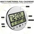 thumbnail image 4 of Keyohome Digital Wall Clock ABS Digital Alarm Timer Large Display Electronic Smart Alarm Easy to Read Electronic Clock for Home, 4 of 10