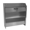 thumbnail image 2 of Extreme Max 5001.6561 Wall-Mount Aluminum Junior Oil Jug Storage Cabinet for Race Trailer, Garage, Shop, Enclosed Trailer, Toy Hauler - Holds 12 1-Quart (32 oz.) Oil Jugs, Silver, 2 of 5