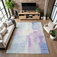 thumbnail image 7 of Addison Rugs Mayfield Premium Machine Washable Transitional Modern Sky Rectangle Rug, 9' x 12', 7 of 7