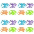 thumbnail image 1 of WUSUOWEI 32PCS Flying Launching Supplement Set,4 Colors,2.56 Inch,Compatible with Most Handheld and Foot Flying Toys,Handheld Disc Launching Toy,Outside Games for Beach,Yard,Park,Picnic,Camping, 1 of 9