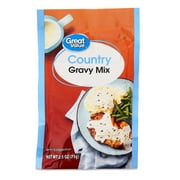 Great Value Country Gravy Mix, 2.5 oz