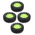 thumbnail image 1 of Neumáticos de coche RC neumáticos de goma con Control remoto conducción estable 4 Uds amortiguación fuerte con tornillos tuercas para vehículos todoterreno ANGGREK Otros, 1 of 8