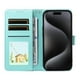 thumbnail image 5 of Funda Cartera GANGXUN con Diseño de Perrito en Relieve para Motorola Moto G75 5G , Protección 360° con Ranuras y Correa Desmontable, 5 of 6