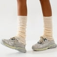 thumbnail image 5 of Kids Sock Knitted Leg Warmers for Girls - Knee High Loose Socks Ideal for Fashion and Comfort, 5 of 5