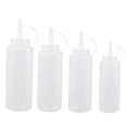 thumbnail image 3 of MERRYHAPY 4pcs Pancake Dispenser Simple Design Plastic Storage for Home Kitchen Cooking, 3 of 5