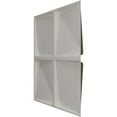thumbnail image 4 of Ekena Millwork 19 5/8"W x 19 5/8"H Edinburgh EnduraWall Decorative 3D Wall Panel, UltraCover Satin Hunt Club Green (12-Pack for 32.04 Sq. Ft.), 4 of 6