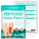 thumbnail image 3 of Parche de venas varicosas para aliviar la Vasculitis de las piernas, parches de venas varicosas, mejora la sangre del pie, cuidado de la salud, 3 of 4