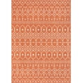 thumbnail image 3 of Well Woven 5' x 7' Orange Outdoor Rug, 3 of 8