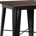 thumbnail image 5 of Flash Furniture Prince Pub Table, Black, 5 of 6