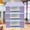 Blue Star, variant on AMAK INC Clothes Storage Box with Zip & Transparent Window | Foldable Fabric Wardrobe Organizer for Saree, Blankets, Clothes & Bedsheets | Dustproof Closet Storage Bag Pack of 03