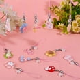 thumbnail image 3 of 12 Pcs 12 Styles Phone Charms Sets Resin Pendant Mobile Straps Cute Animal Phone Strap Charms Colorful Phone Charm Accessories for Cell Phone Keychain Bag DecorMixed Color, 3 of 6