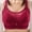 Red, variant on Womens Lounge Bras Push Up Soft Support Bra for Daily Wireless Bra, 38B, Red