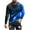 Blue, variant on ZCFZJW 3D Falling Stars Print Long Sleeve Graphic T-Shirts for Men Big and Tall Regular Fit Casual Round Neck Pullover Sweatshirts Trendy Athletic Workout Tees Tops Yellow L