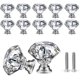 thumbnail image 1 of Crystal Drawer Knobs Dresser Furniture Knobs Zinc Alloy Crystal Glass Furniture Knob Handle Wardrobe Pull Handles Furniture Handle (10 Pcs), 1 of 5