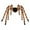 B, variant on Giant Halloween Spider Outdoor Decorations Light Up Scary Giant Spider Props for Haunted House Yard Lawn Front Door Porch Halloween Party Supplies Decor,D