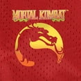 thumbnail image 5 of Mortal Kombat 9 Logo Mens Lined Mesh Shorts, Red, X-Large, 5 of 6