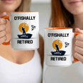 thumbnail image 3 of Customizaholic Personalized Fishing Retirement Mug - “O’Fishally Retired” Funny Fishing Design, Custom Name Keepsake Gift for Retirement, 3 of 5