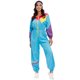 thumbnail image 4 of Disfraz de hippie vintage de los años 80 y 90 para carnaval, fiesta, cosplay, discoteca retro, disfraces para parejas, vitalidad, baile, deportes, aeróbicos, trajes de esquí, 4 of 4