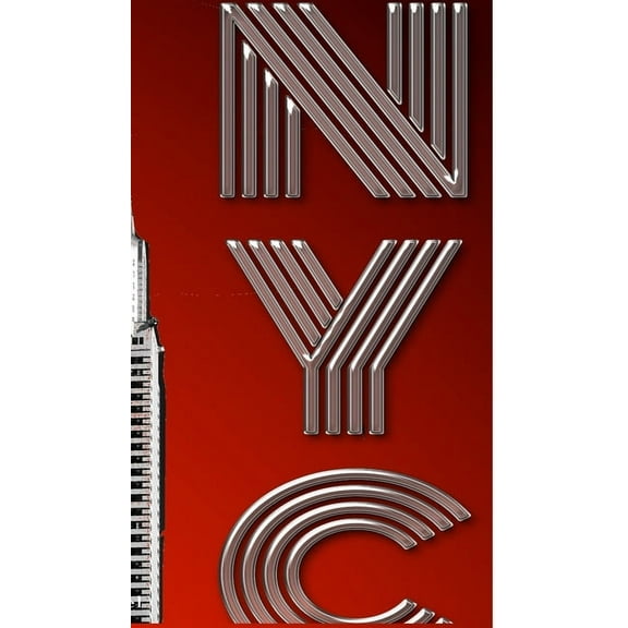 NYC Chrysler Red Creative Drawing writing Journal.: NYC Chrysler Red Creative Drawing writing Sir Michael Designer Journ, (Hardcover)