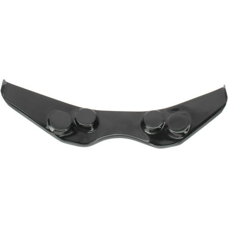 IMCA Modified Fiberglass 4-Gauge Dash Panel, Black