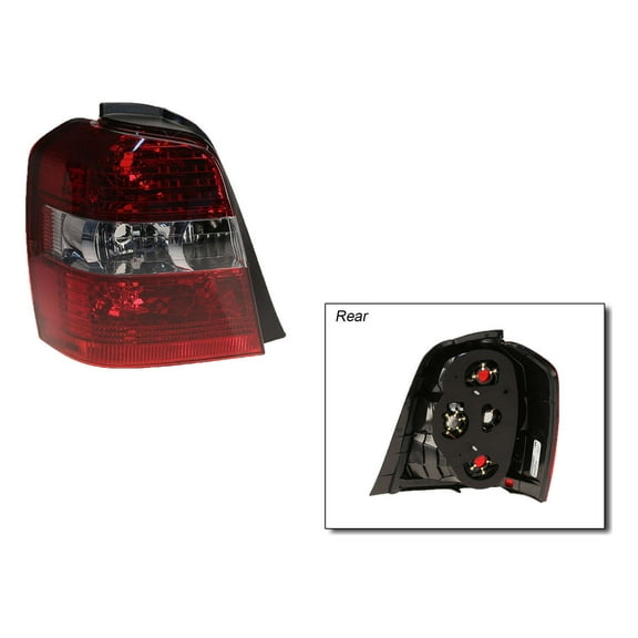 TYC Tail Light Assembly Fits select: 2004 TOYOTA HIGHLANDER, 2005-2006 TOYOTA HIGHLANDER LIMITED