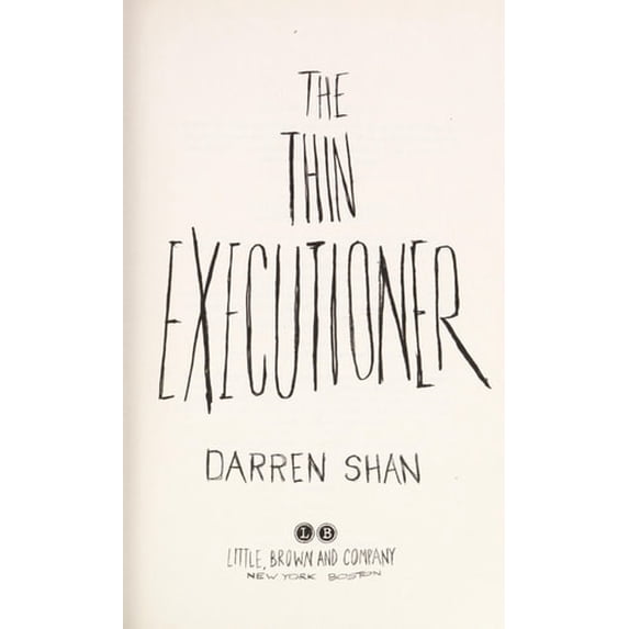 Pre-Owned The Thin Executioner (Hardcover)