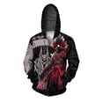 thumbnail image 4 of Sudadera con capucha informal y cómoda, sudadera con estampado de monstruo de moda, sudaderas con cremallera, ropa moderna y versátil para hombre, 4 of 5