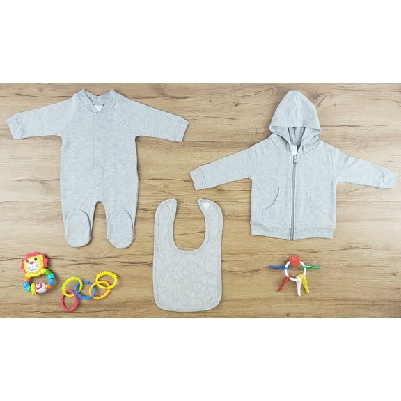 Bambini 3 Pc Layette Baby Clothes Set