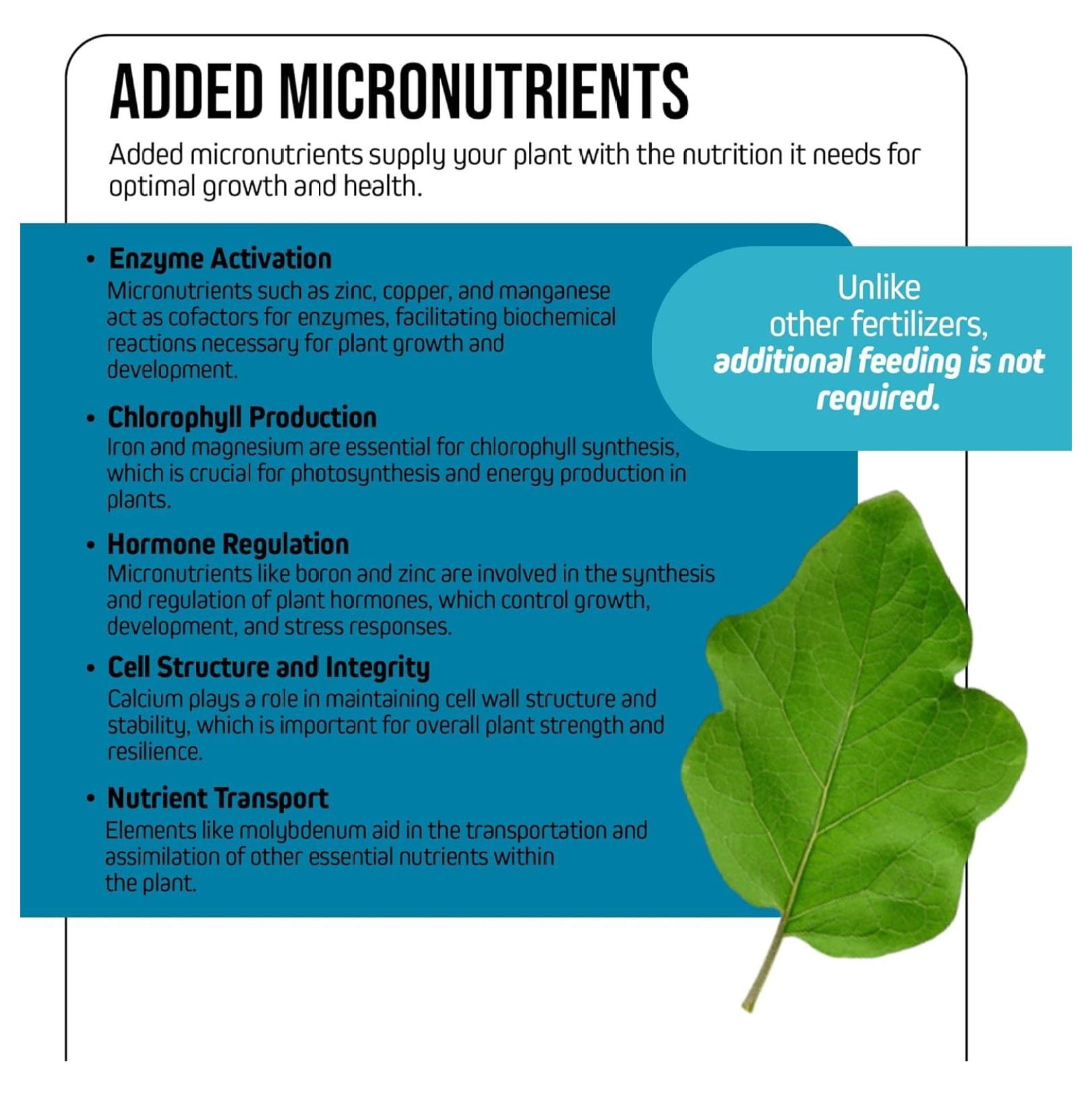 Nutrients 5-12-26 Part A Water-Soluble Fertilizer - Plant Food for Leaf Growth & Strong Roots, 2.2lbs - Hydroponic & Continuous Feed Systems